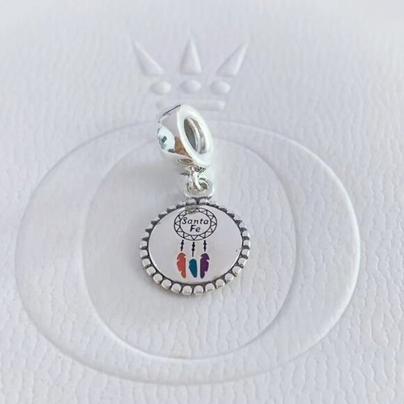 Pandora Santa Fe Dreamcatcher charm - Picture 1 of 4
